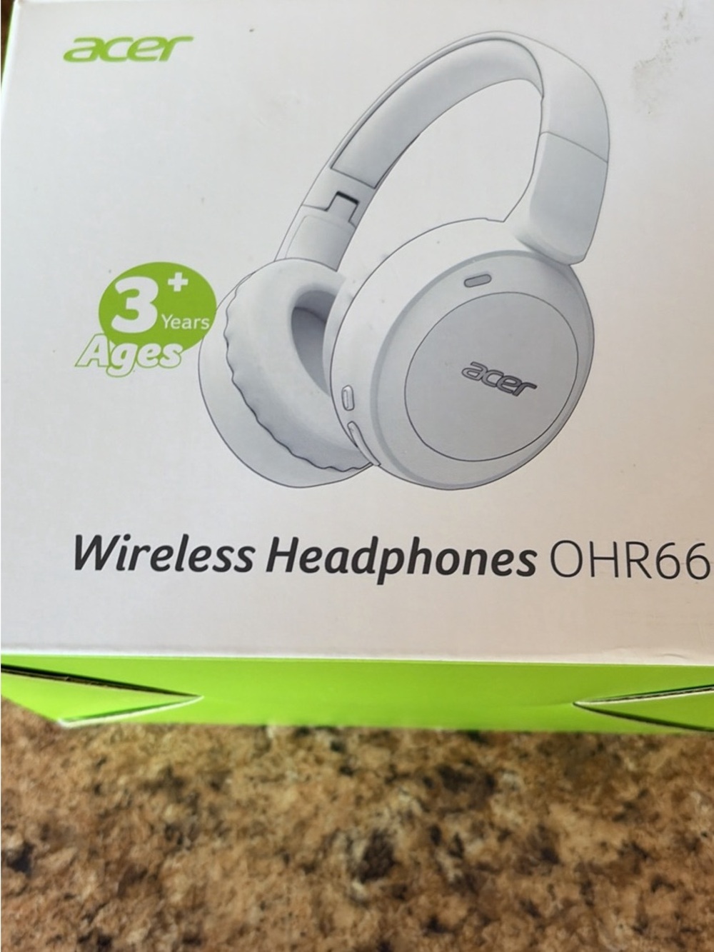 Acer OHR66 Wireless Headphones - pink